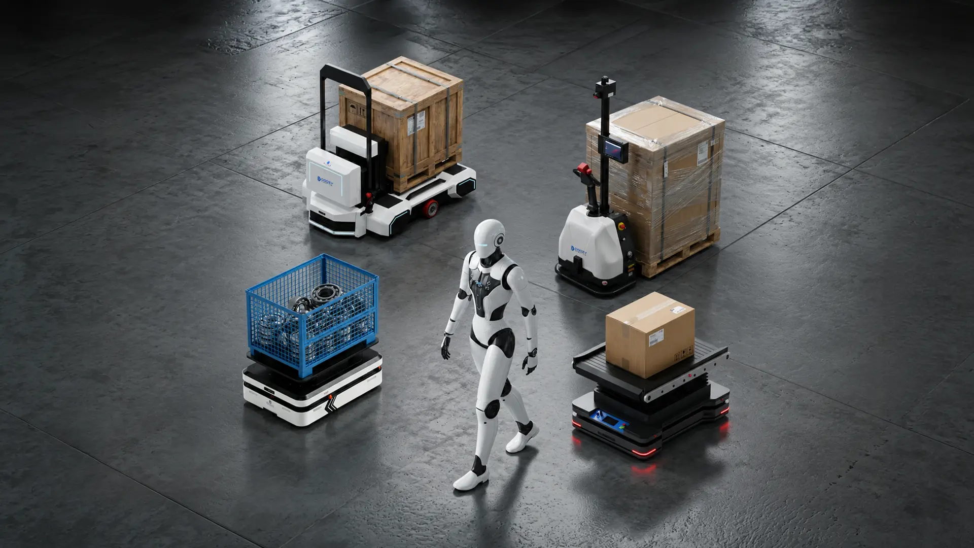 Doozy Robotics intelligent production lineup
